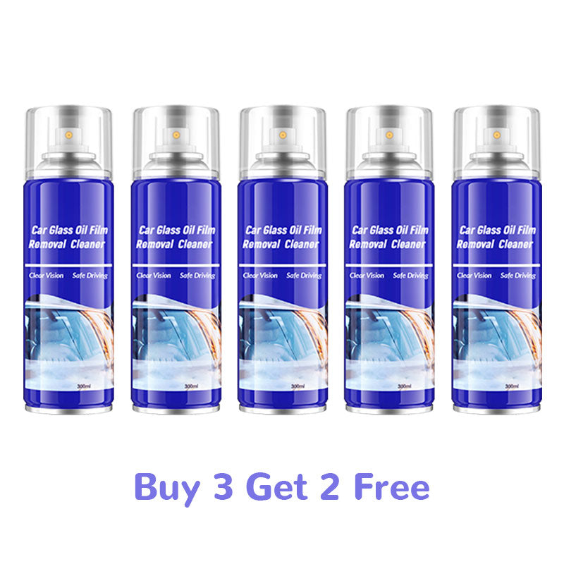 🔥 Limited time special! After spraying the oil film cleaner... The light transmittance of the glass is 99%, like removing the window film 💥