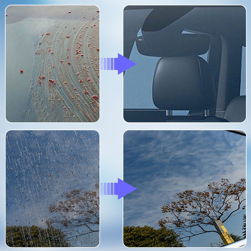 ⏰Last day sales🔥Car Glass Oil Film Removal Cleaner