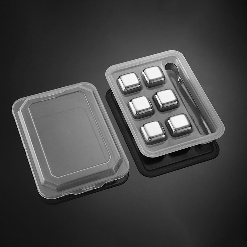 ✨6pcs /8pcs Stainless Steel Ice Cube Set
