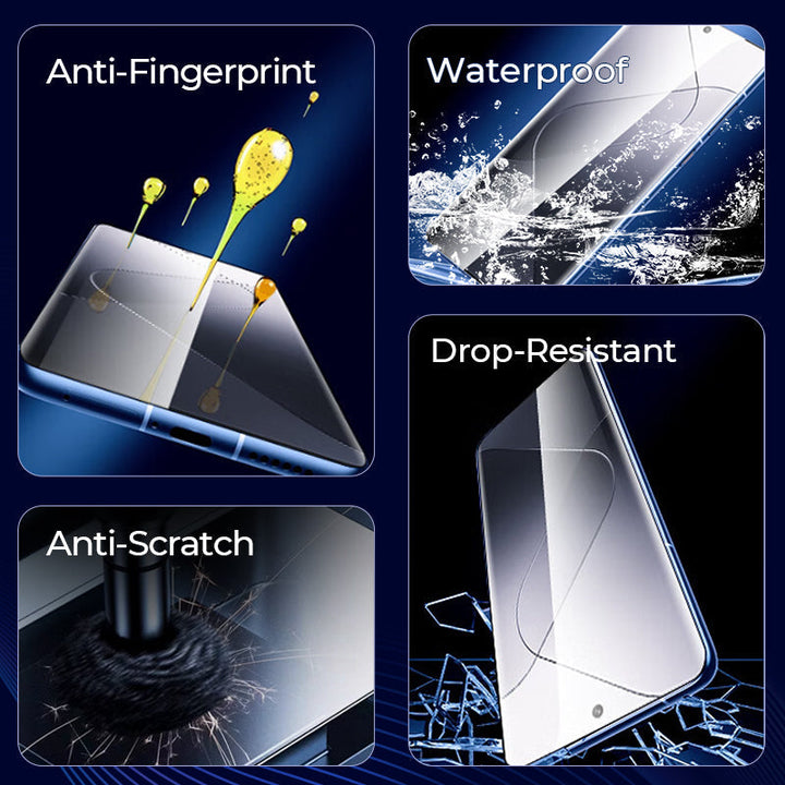 Anti-peep &amp; 4K HD Glass Screen Protector with Auto Dust-elimination Installation for Samsung Galaxy S Series