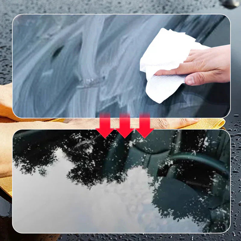 💖Offre à durée limitée ACHETEZ-EN 1, OBTENEZ-EN 1 GRATUIT !!💖 Lingettes pour éliminer le film d'huile sur les vitres de voiture🔥Amateurs de voitures, dépêchez-vous !💥