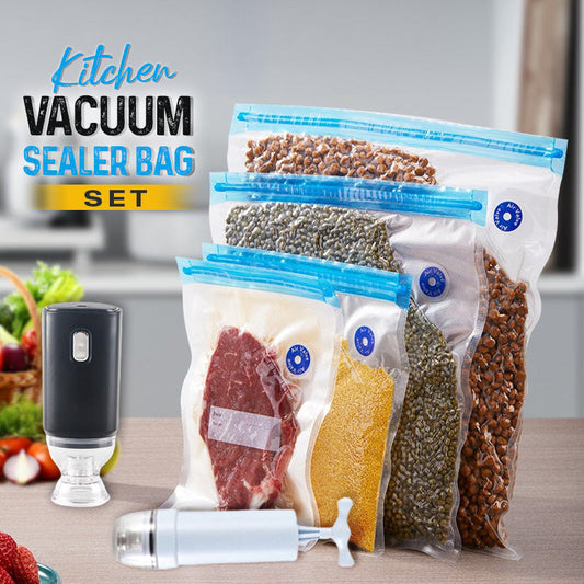 🔥 LAST DAY PROMOTION - 50%OFF🔥Vacuum Sealer Bag Set for Kitchen Vacuum Sealers