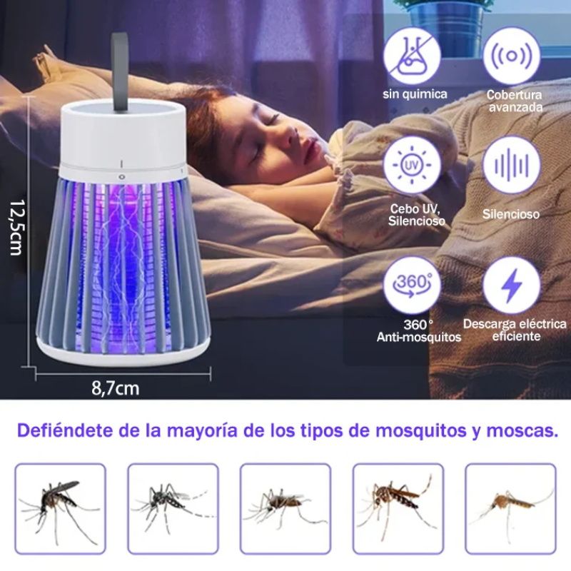 🏆DERNIER JOUR DE VENTE -50% DE RÉDUCTION🎁Tue-insectes portable d'intérieur et d'extérieur - Piège à mouches et moustiques