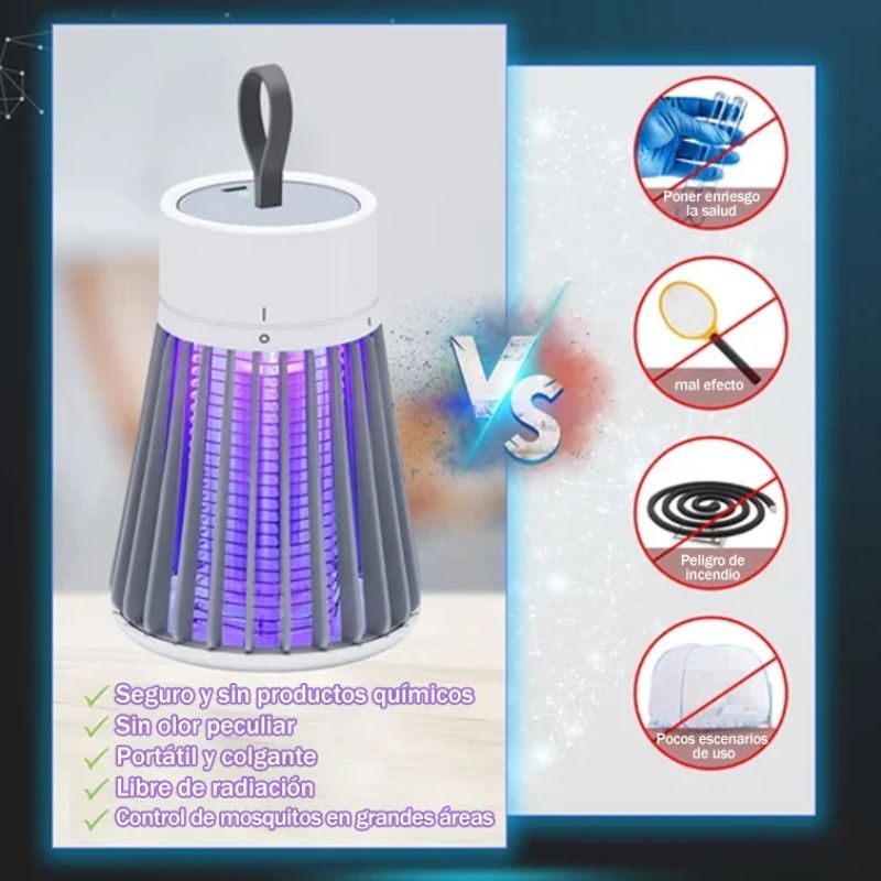 🏆DERNIER JOUR DE VENTE -50% DE RÉDUCTION🎁Tue-insectes portable d'intérieur et d'extérieur - Piège à mouches et moustiques