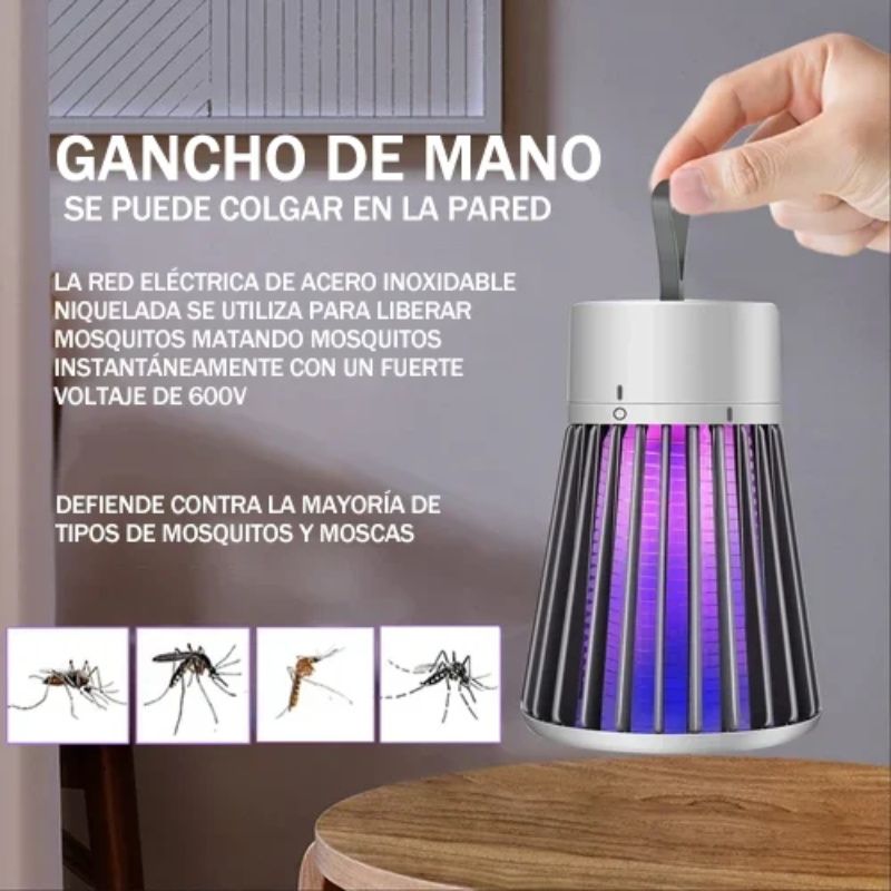 🏆DERNIER JOUR DE VENTE -50% DE RÉDUCTION🎁Tue-insectes portable d'intérieur et d'extérieur - Piège à mouches et moustiques