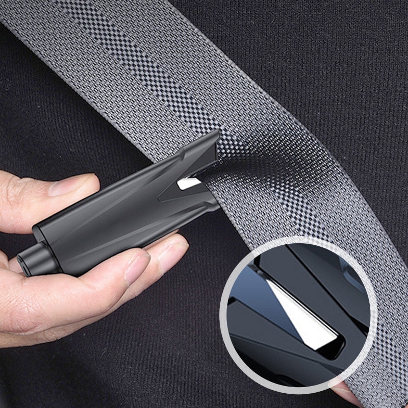 Llavero de emergencia 2 en 1 para romper ventanas de automóviles