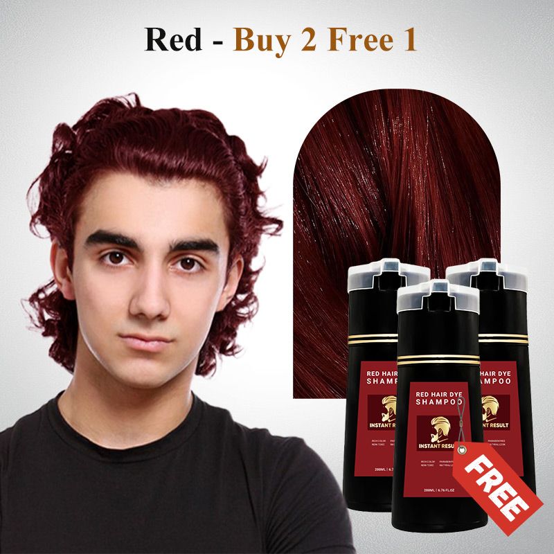 Instant Result Hair Dye Shampoo🧔🏻Suitable for beard🥳