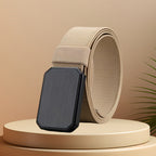 Durable No-Hole Tactical Belt with Magnet Buckle