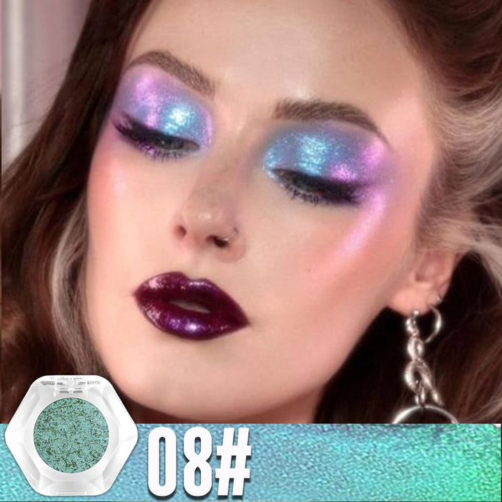 Double chrome eye shadow
