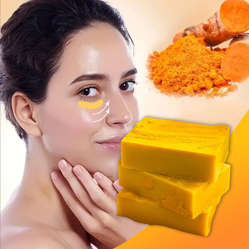 🥇Buy 1 Get 1 Free🧼Lemon Turmeric & Kojic Acid Soap Bars