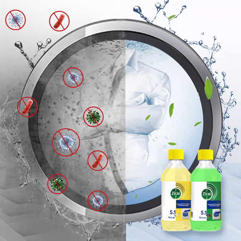 🔥2025 Hot Sale🔥🏠Universal Sterilization and Stain Removal Washing Machine Cleaning Liquid