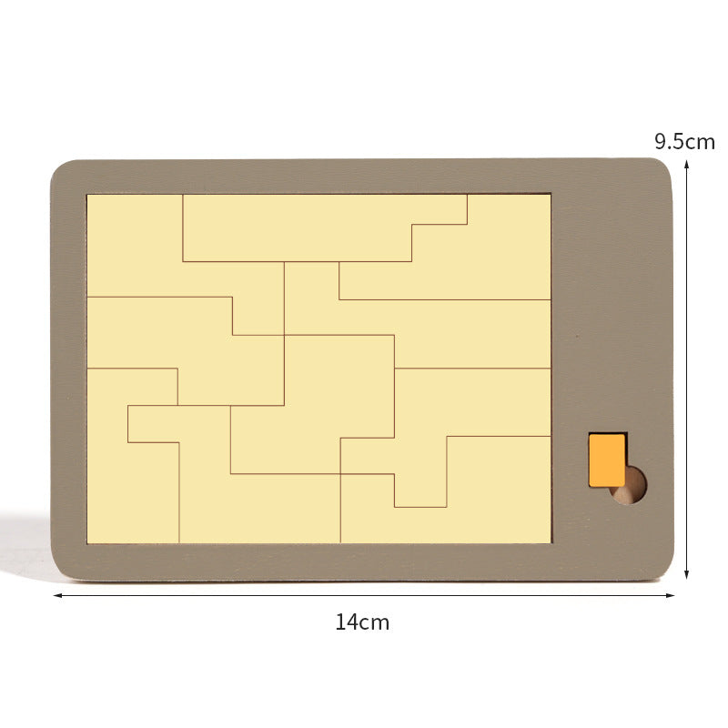 🧩  50% NYT POIS PÄÄLTÄ! ✨ Puinen tangram-palapelilauta - 7 värikästä geometrista muotoa luovaan kuvioiden lajitteluun &amp;  Montessori-oppiminen 🔺🔷