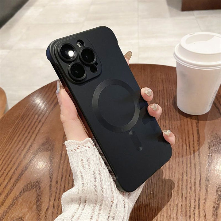 🔥VARMT SALG📱 Slankt rammeløst magnetisk telefondeksel til iPhone