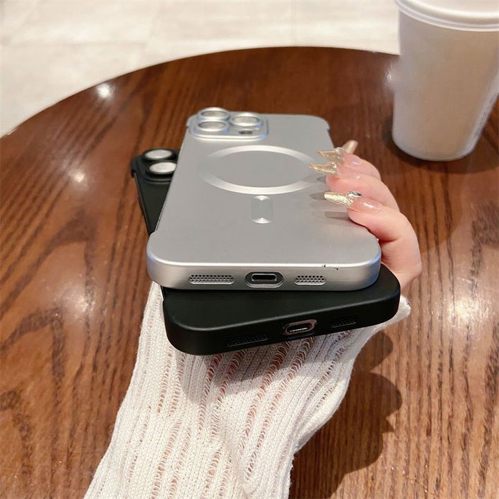 🔥VARMT SALG📱 Slankt rammeløst magnetisk telefondeksel til iPhone