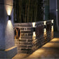 🎁Buy 3 Get 2 Free🔥Waterproof Solar Powered Outdoor Patio Wall Decor Light