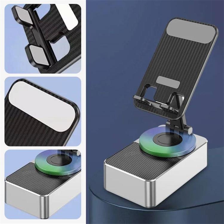 🔥 Hot sale 50% OFF🔥Bluetooth Audio Power Phone Holder🎵🔋For mobile phones and tablets