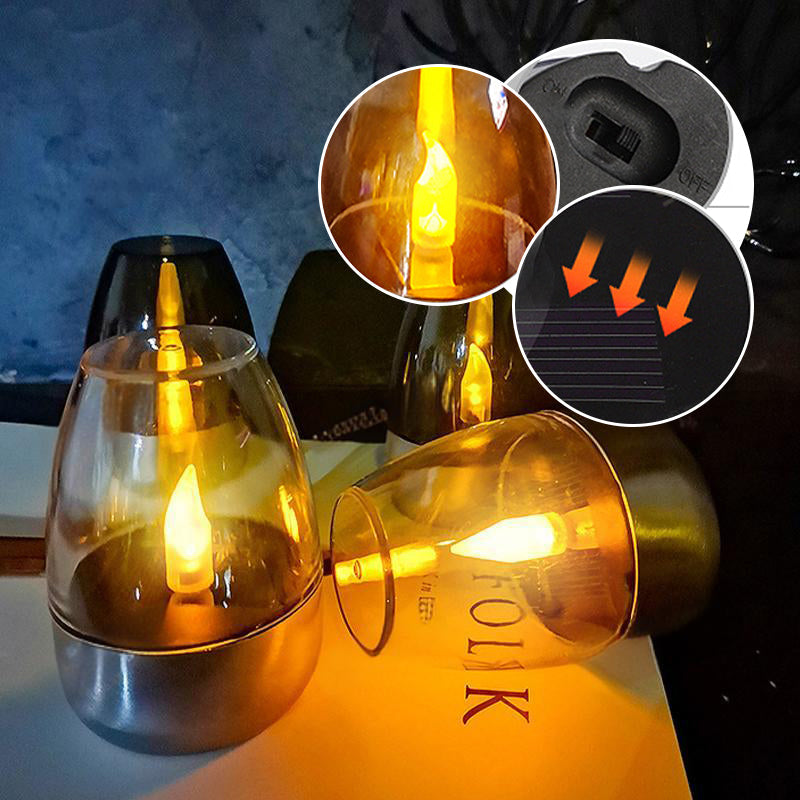 🥳2026 HOT SALE🥳💞50K+ SOLD!💥🕯️✨ 51% OFF! Solar Flickering Tea Lights – Realistic flame effect, dusk-to-dawn auto on. IP65 waterproof, lasts 6-8 hours. No wires, no fuss. Perfect for garden evenings. ✅🌙