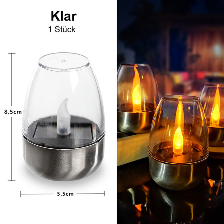 🥳2026 HOT SALE🥳💞50K+ SOLD!💥🕯️✨ 51% OFF! Solar Flickering Tea Lights – Realistic flame effect, dusk-to-dawn auto on. IP65 waterproof, lasts 6-8 hours. No wires, no fuss. Perfect for garden evenings. ✅🌙