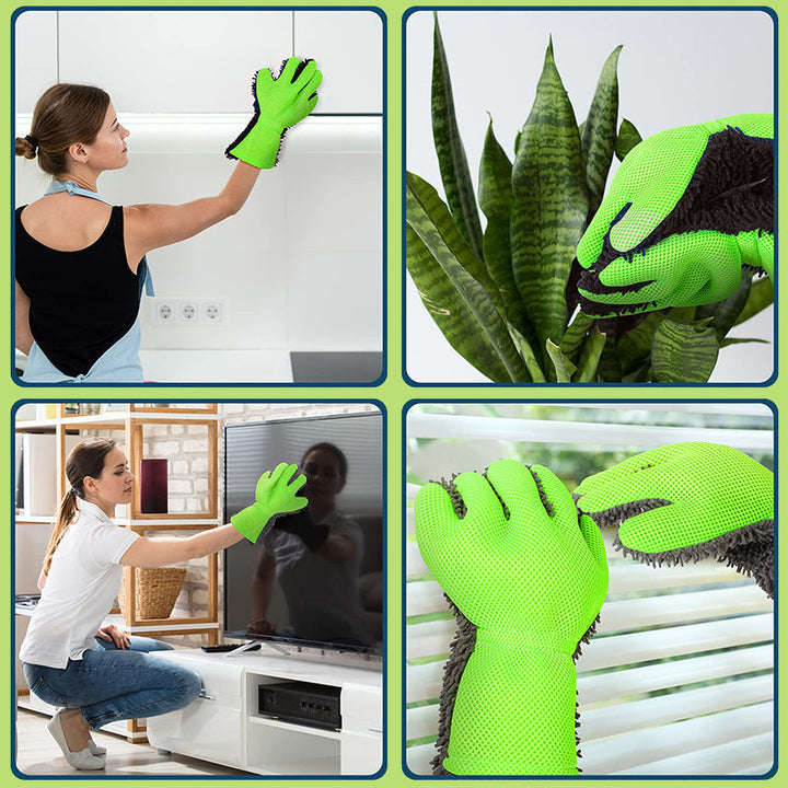 💚BUY 1 GET 1 FREE 💚Double-Sided Five-Finger Car Wash Gloves