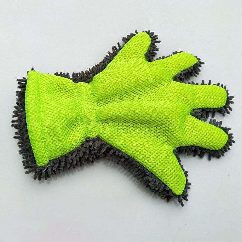 💚BUY 1 GET 1 FREE 💚Double-Sided Five-Finger Car Wash Gloves