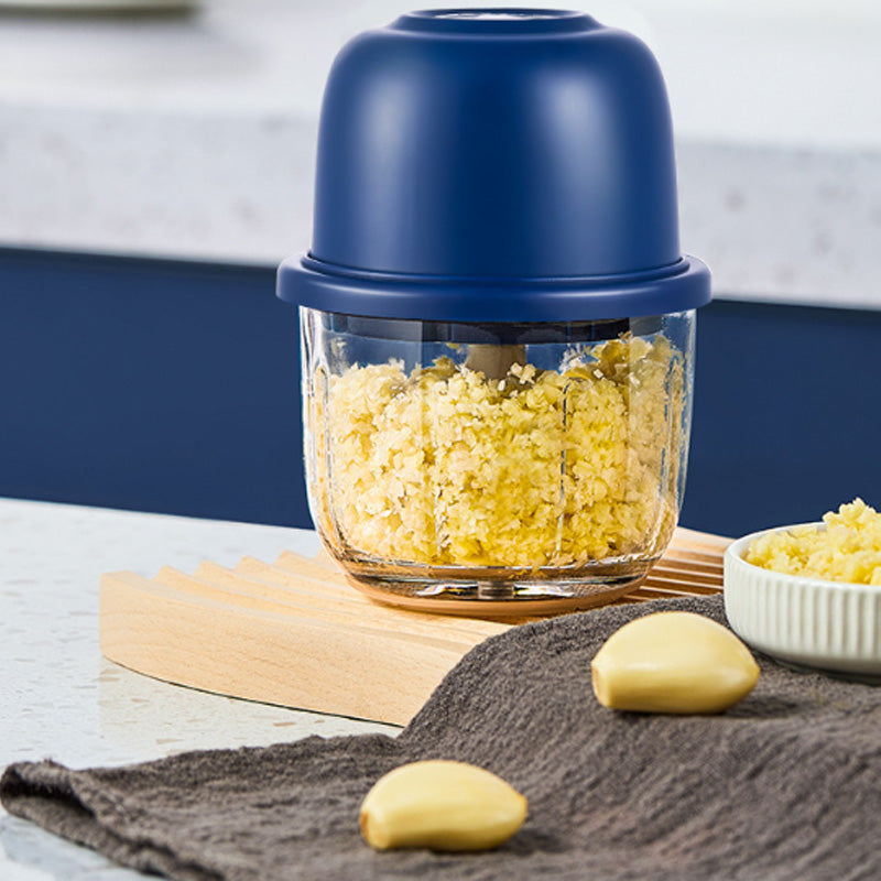 Cordless Multifunctional Mini Electric Garlic Chopper – 50K+ SOLD – One-touch operation, rechargeable &amp; perfect for onions, herbs or baby food ⚡