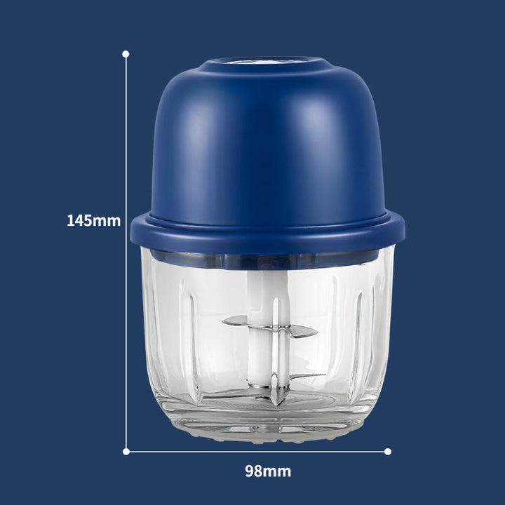 Cordless Multifunctional Mini Electric Garlic Chopper – 50K+ SOLD – One-touch operation, rechargeable &amp; perfect for onions, herbs or baby food ⚡