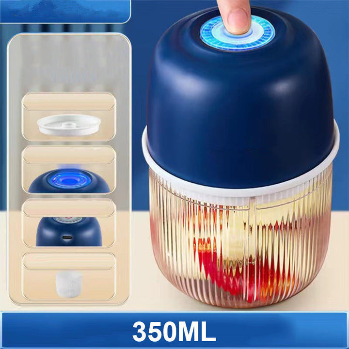 Cordless Multifunctional Mini Electric Garlic Chopper – 50K+ SOLD – One-touch operation, rechargeable &amp; perfect for onions, herbs or baby food ⚡