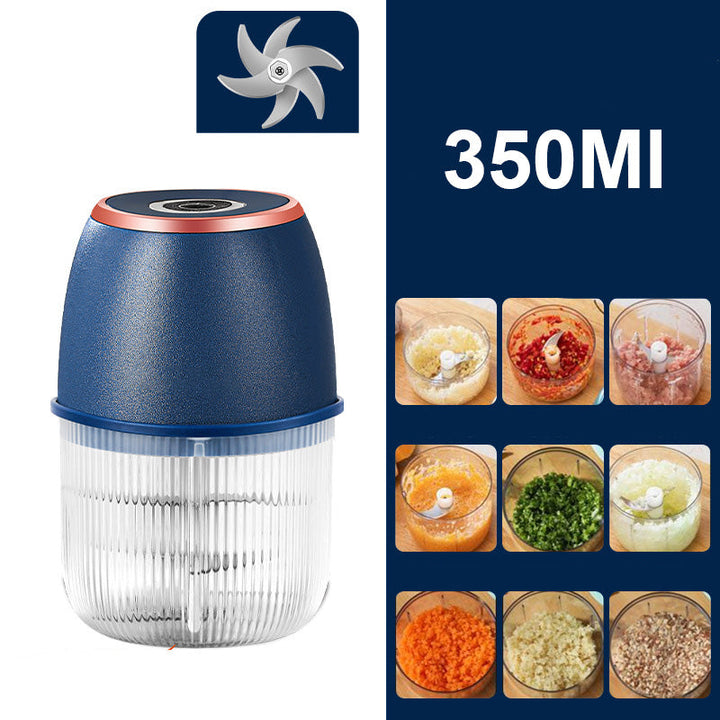 Cordless Multifunctional Mini Electric Garlic Chopper – 50K+ SOLD – One-touch operation, rechargeable &amp; perfect for onions, herbs or baby food ⚡