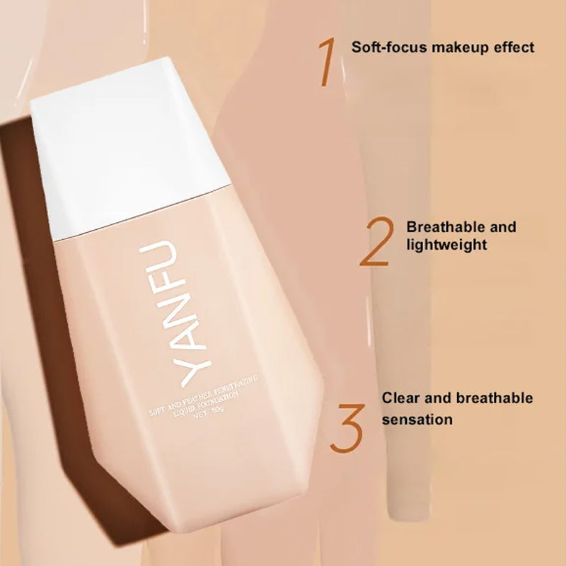 🎊Spring Hot Sale 50% Off🎊Lightweight Flawless Finish Long-Lasting Liquid Foundation