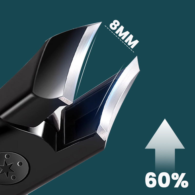 LAST DAY - BUY 1 GET 1 FREE💗Wide Mouth Angled Nail Clippers -- Anti-Splash & Heavy Duty