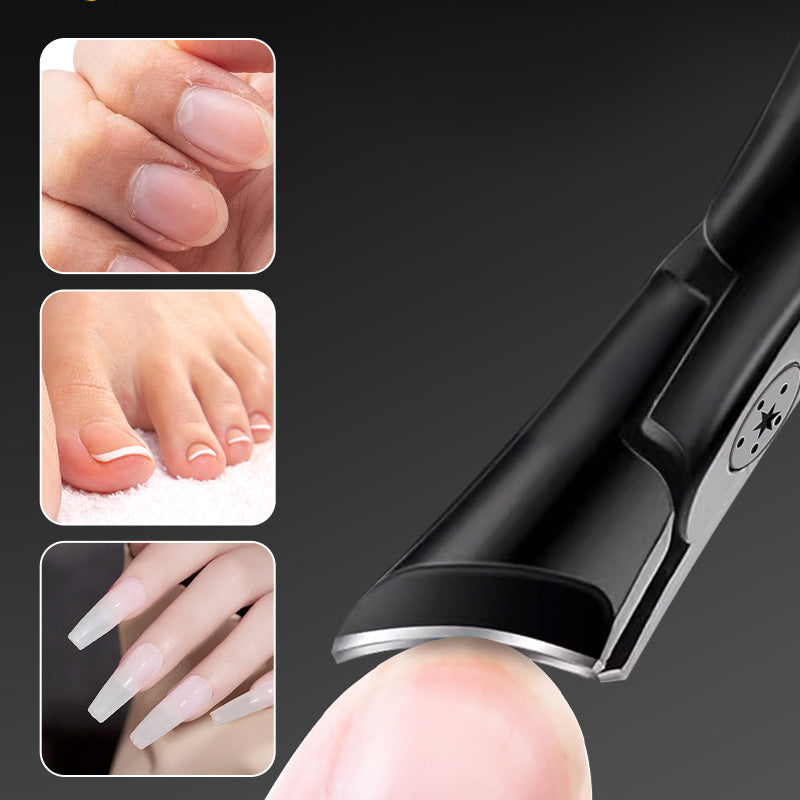 LAST DAY - BUY 1 GET 1 FREE💗Wide Mouth Angled Nail Clippers -- Anti-Splash & Heavy Duty