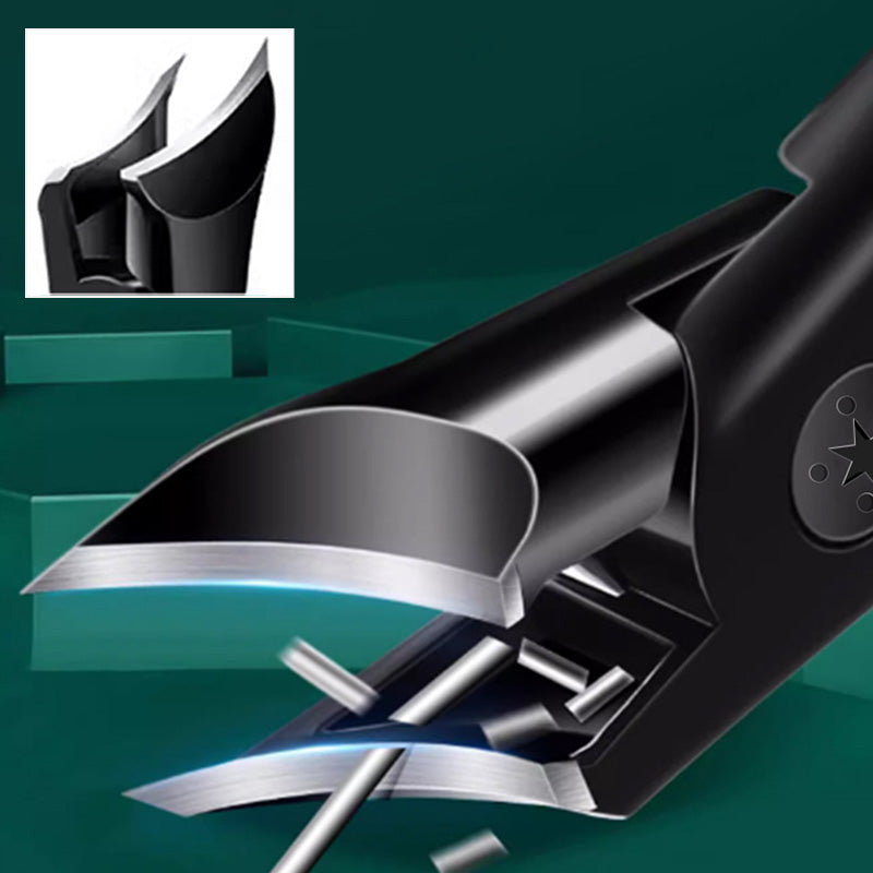 LAST DAY - BUY 1 GET 1 FREE💗Wide Mouth Angled Nail Clippers -- Anti-Splash &amp; Heavy Duty