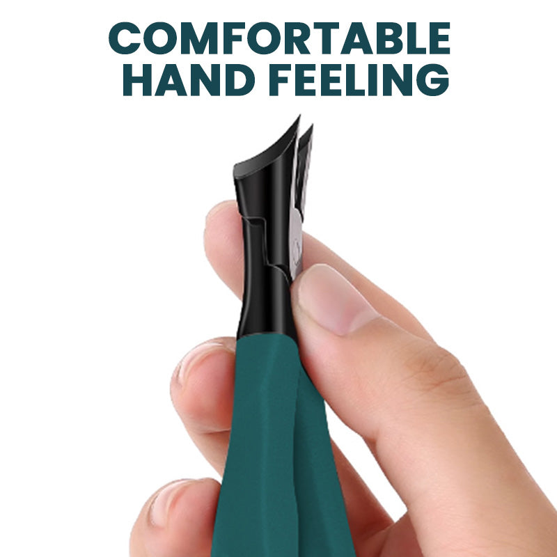 LAST DAY - BUY 1 GET 1 FREE💗Wide Mouth Angled Nail Clippers -- Anti-Splash &amp; Heavy Duty