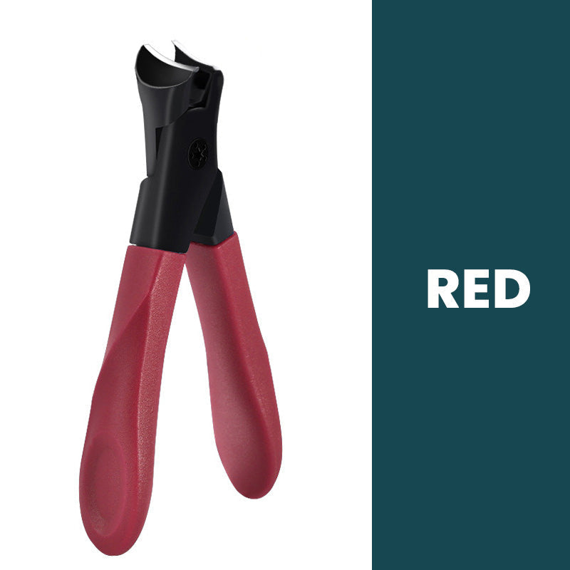 LAST DAY - BUY 1 GET 1 FREE💗Wide Mouth Angled Nail Clippers -- Anti-Splash & Heavy Duty