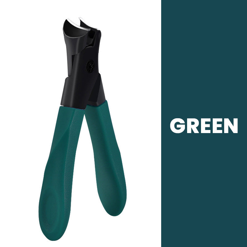 LAST DAY - BUY 1 GET 1 FREE💗Wide Mouth Angled Nail Clippers -- Anti-Splash & Heavy Duty