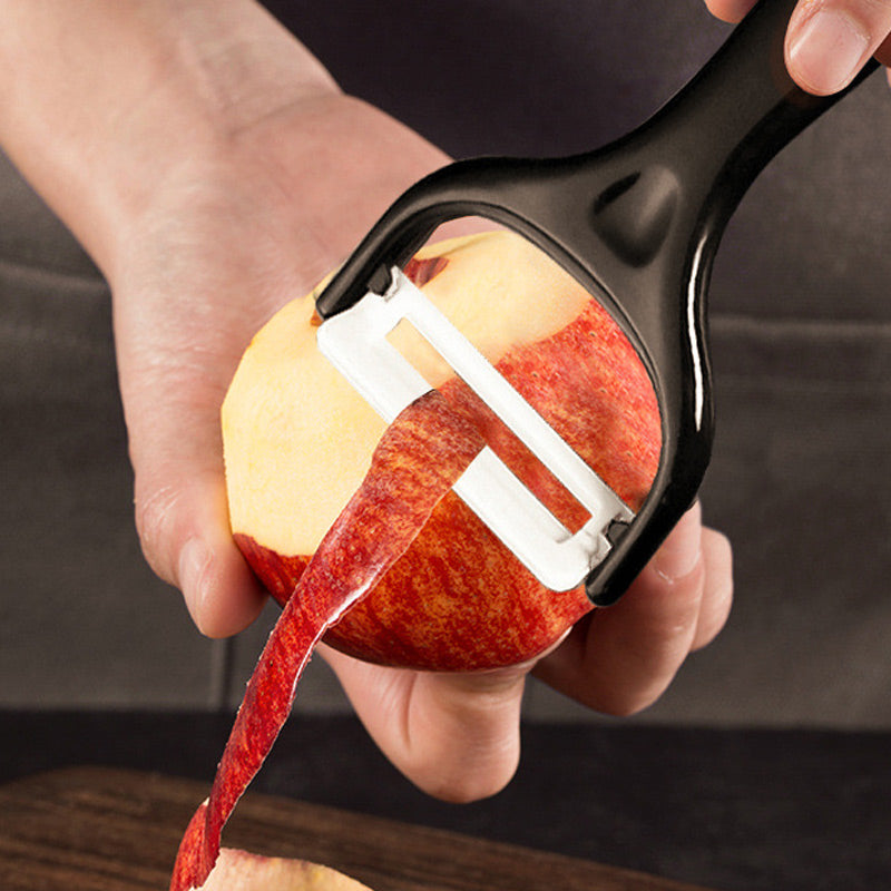 🎁Professional Stainless Steel Kitchen Knife Set（chef's knife, meat knife, utility knife,fruit knife,kitchen scissors, peeler.）