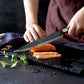 🎁Professional Stainless Steel Kitchen Knife Set（chef's knife, meat knife, utility knife,fruit knife,kitchen scissors, peeler.）