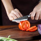 🎁Professional Stainless Steel Kitchen Knife Set（chef's knife, meat knife, utility knife,fruit knife,kitchen scissors, peeler.）