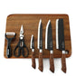 🎁Professional Stainless Steel Kitchen Knife Set（chef's knife, meat knife, utility knife,fruit knife,kitchen scissors, peeler.）