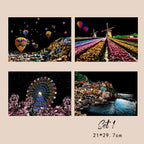 🧠4pcs Creative Scratch Paintings Set with Tool（🚀55%OFF）