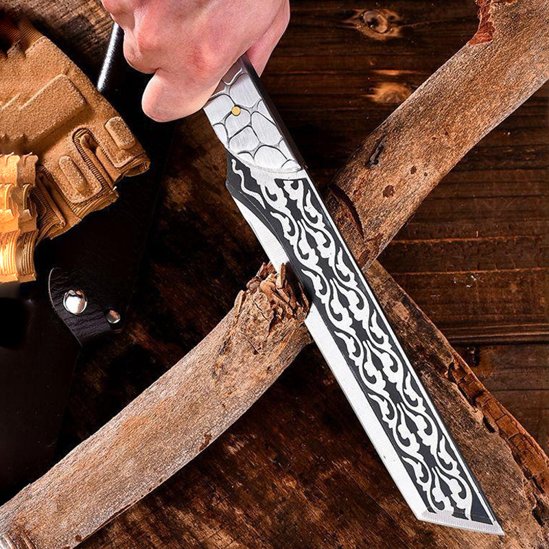 🔥Limited Time 50% Off 🔪Handmade Icy Dragon Knife !