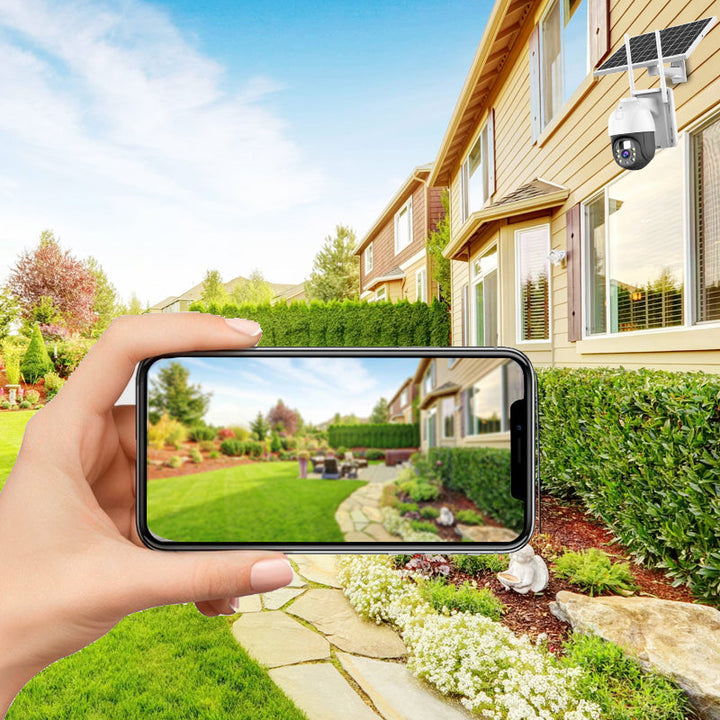 ✨✨Solar-Powered Remote Surveillance Camera