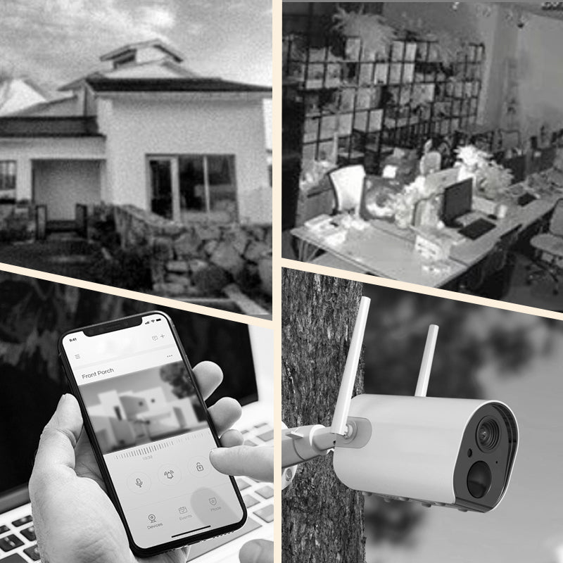 ✨✨Solar-Powered Remote Surveillance Camera