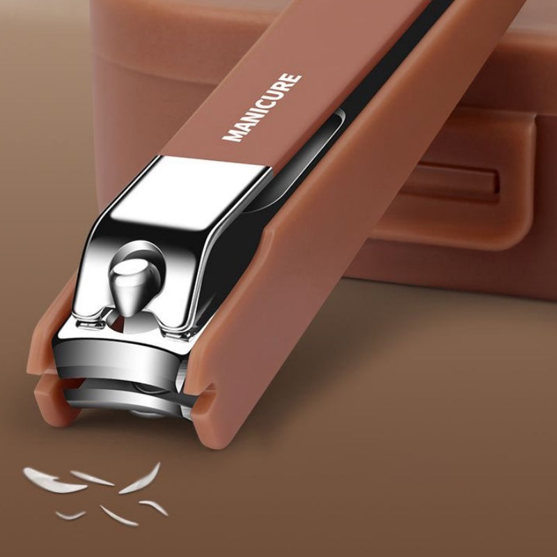 🔥Hot Sale(50% OFF)🔥Splash-Proof Portable 7-PCS Nail Clipper Manicure Set