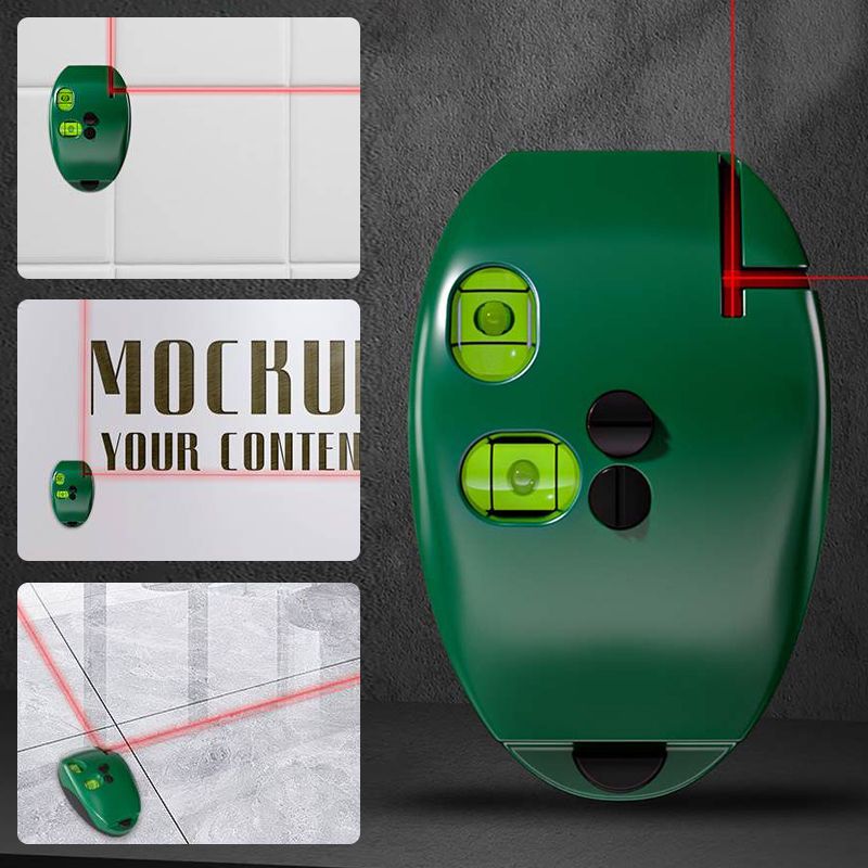 High Precision Infrared Right Angle Bubble Leveler