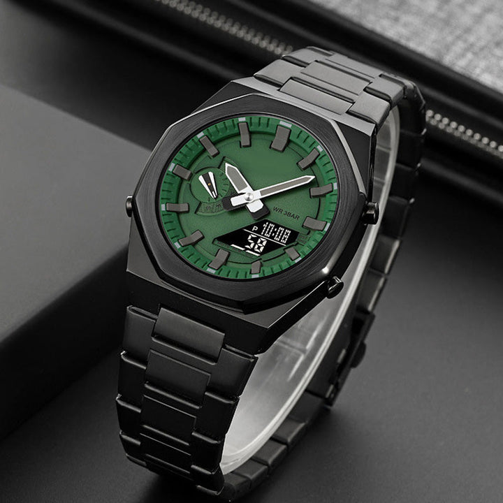 💖Les plus populaires en 2025💖Montre homme élégante à quartz avec affichage de l&