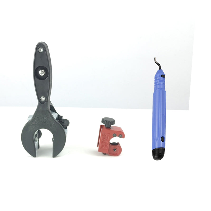 🔥Heißer Verkauf 🔥Unverzichtbare Werkzeuge für Zuhause🛠️ 3-teiliges Rohrschneider-Set mit Ratschenmechanismus🔧