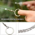Survival Gear Stainless Steel Wire Saw