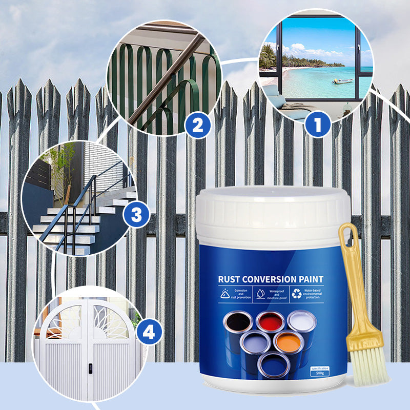 🔥2025 New Year Hot sale🔥Weatherproof Rust Converter Paint for Metal