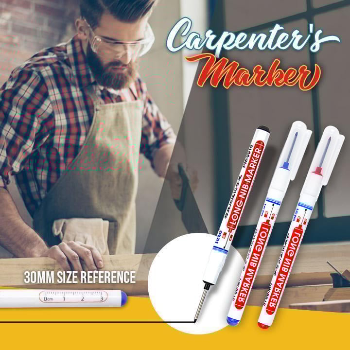 💥Hot Sales-50% OFF🔥Long Head Deep Hole Marker (3PCS/SET)